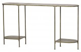 CONSOL TABLE METAL ANTIQUE BRASS - CONSOLS, DESKS